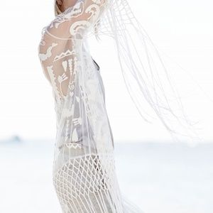 Free People Fringe Kimono, NWOT